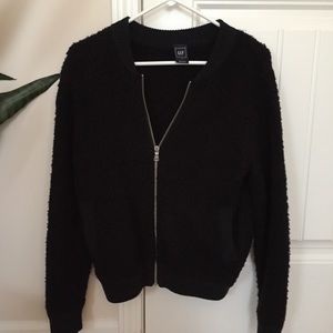 Gap Fuzzy Bomber Jacket